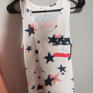 4th of July tank top